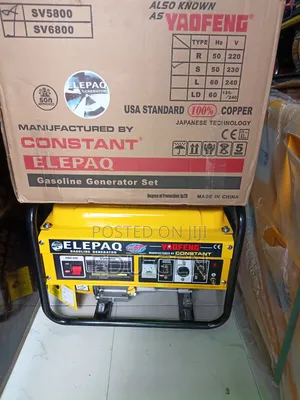 Elepaq Constant Generator SV6800 4.5KVA
