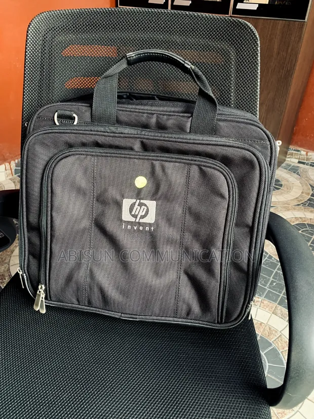 HP Leather Laptop Bag - Black - 1