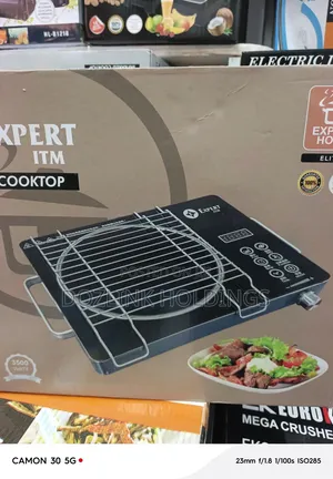 Low Energy Electric Infrared Hot Plate with Grill