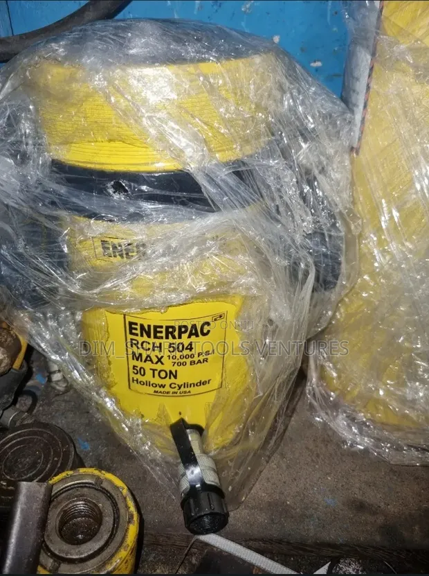 50-Ton Enerpac Hydraulic Hollow Cylinder Jack - 1