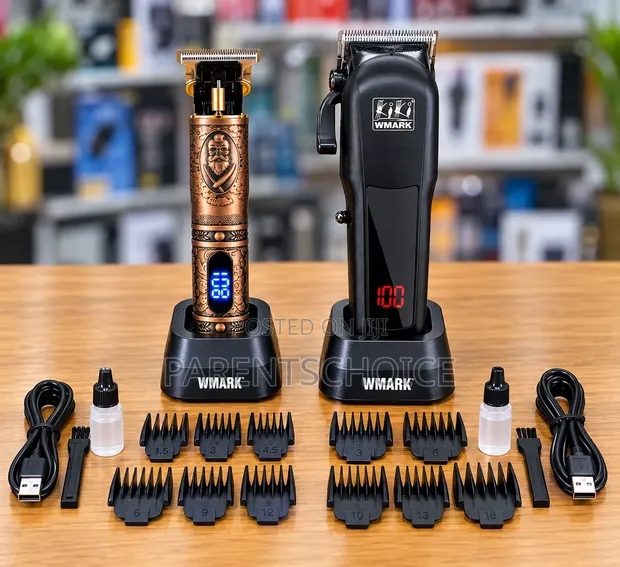 2-in-1 Professional Hair Clipper & Detail Trimmer - 1