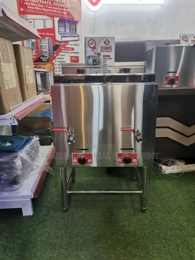 Stanis Kitchen Equipment: Gas Deep Fryer Tank Biyu - 1