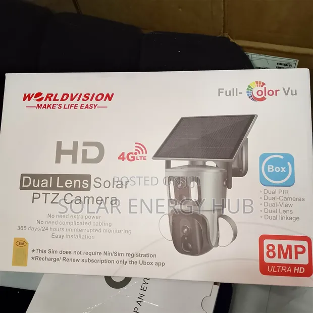 Kyamaran Tsaro Mai Lens Biyu na Rana 8MP - 1