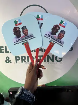 Fan na Hannu (PVC/ABS) don Bugawa Kamfen