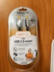 Original Belkin USB 2.0 A/B Printer Scanner Cable - 3