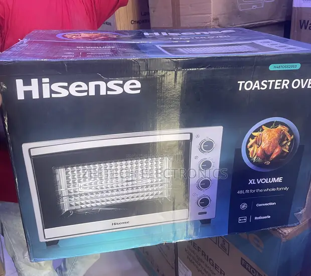 Hisense 48L XL Toaster Oven with Rotisserie & Convection - 1