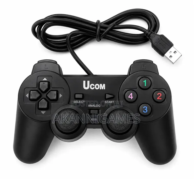 UCOM L600S Wired USB Game Controller for PC - 1