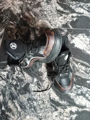 Louis Vuitton Etc. Brown Canvas Sneakers - Size 42