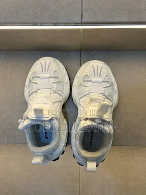 Balenciaga Track Sneakers - White, Size 42