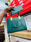 Versse Multicolor Textured Handbag - 1