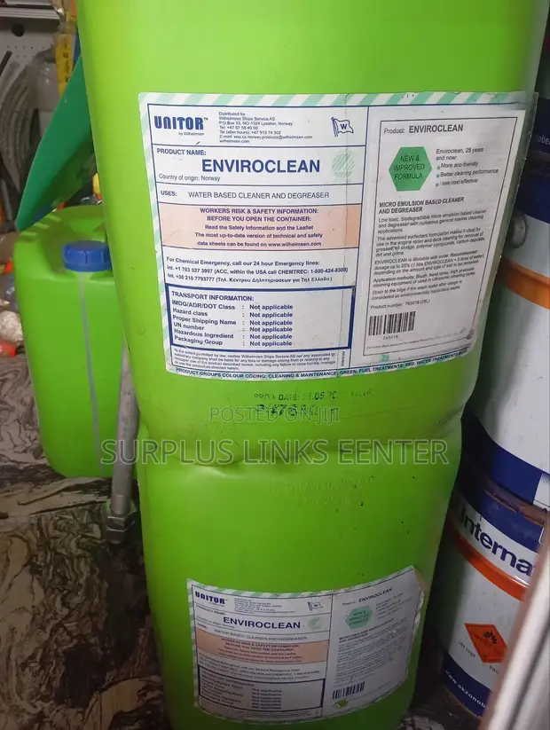 Unitor Enviroclean Heavy-Duty Cleaner & Degreaser - 1