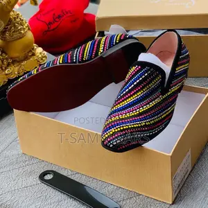 Christian Louboutin Designer Stone Shoe