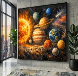 Zane na Musamman na Cosmic Galaxy Canvas - Dakin Zama, Abuja