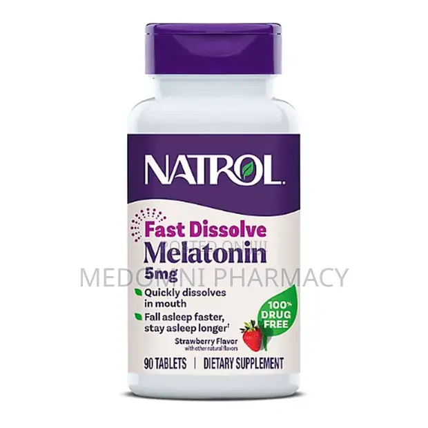 Natrol Melatonin Mai Narke Da Sauri 5mg - Kayan Kwalba 90 - 1