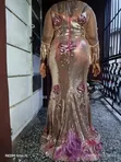 Uchechukwu Hannun Mai Hannu Lace Dress - XXL - 5