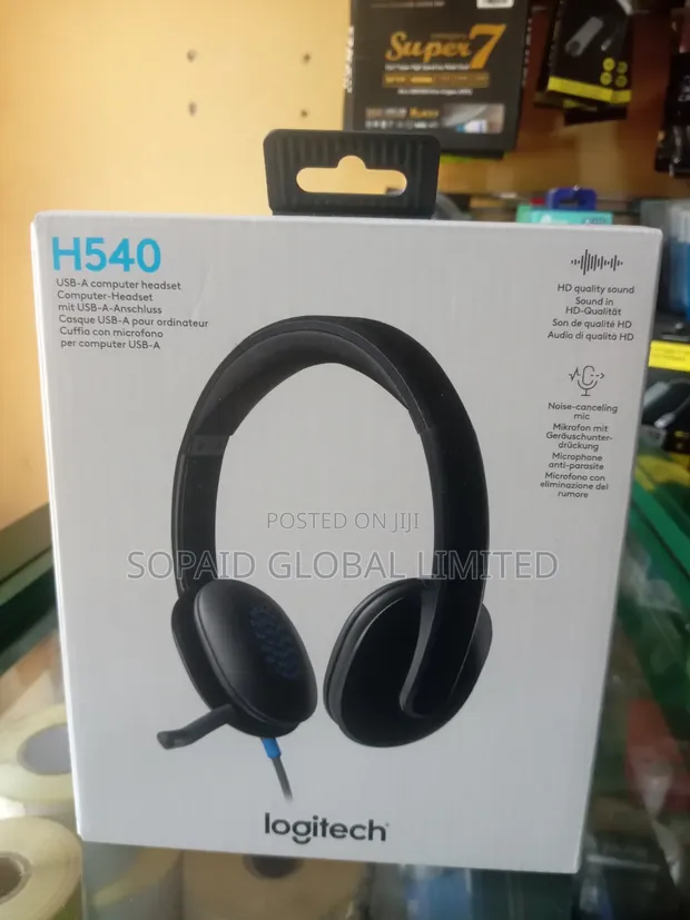 Logitech H540, H390, H340 USB Headsets - 1