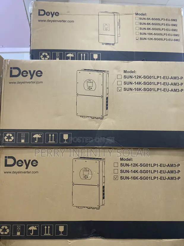 Deye 12KW Hybrid Solar Inverter - SUN--SG05LP3-EU-SM2 - 1