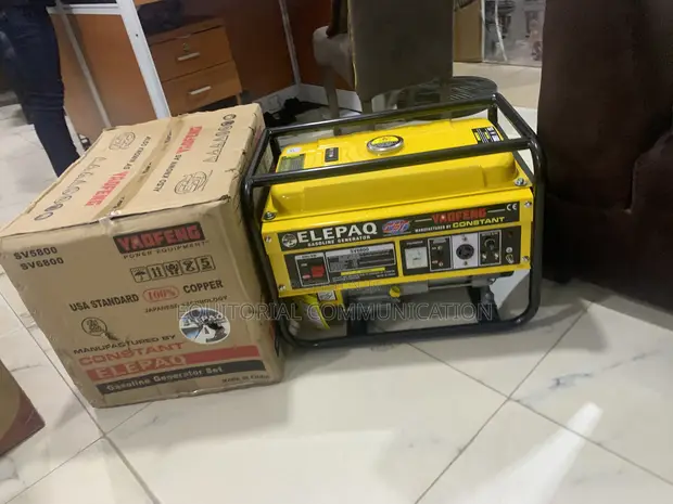 Elepaq SV6800 4.5kW Jan generator na fetur - 1