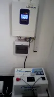 Cworth 200Ah 12V Lithium Battery with Luxsun 2KVA 12V Inverter - 1