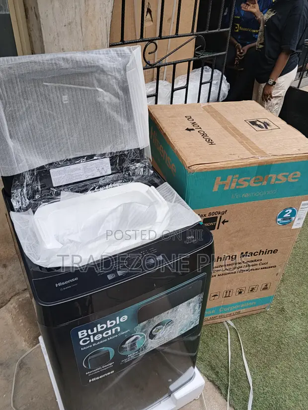 Hisense 9KG Mashin Wanki Mai Bude Sama WT3K9022UB - 1