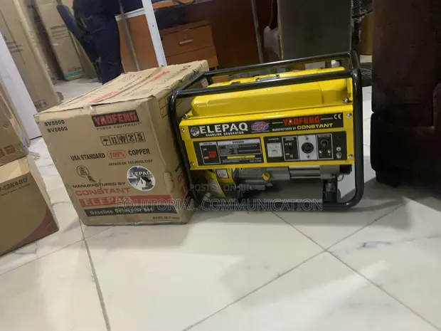 Elepaq SV6800 4.5kW Jan generator na man fetur - 1