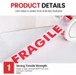 Takin Saka Kayayyaki Mai Alamar 'Fragile' - Rufe Akwatin - 2
