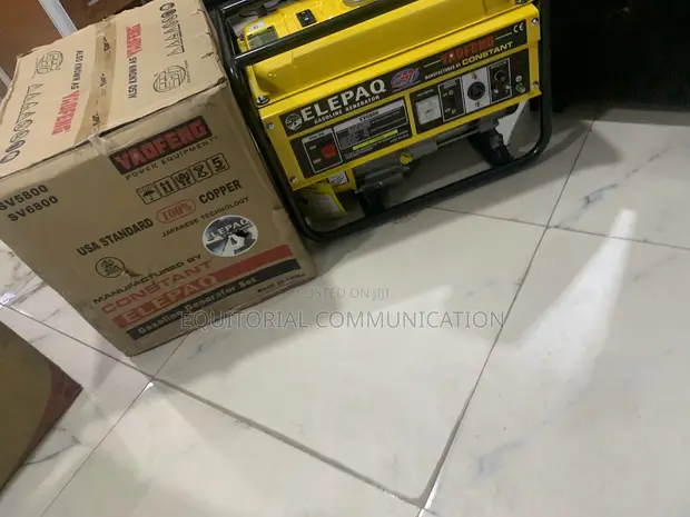Elepaq SV6800 4.5kW Janadare na Man Fetur - 1