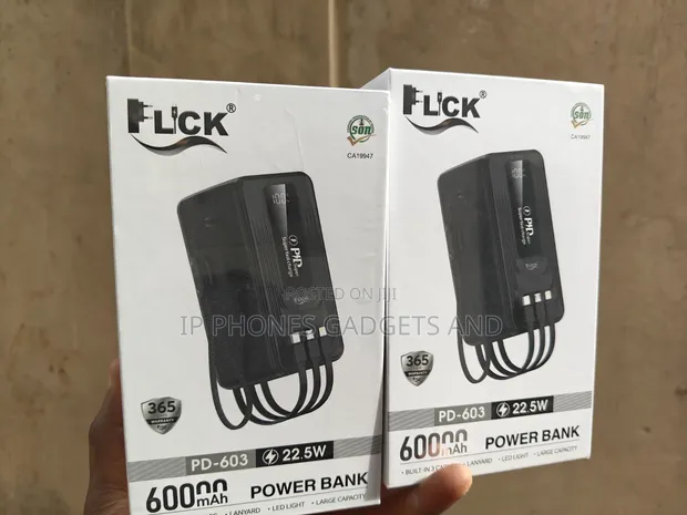 Flick 60000mAh Power Bank - 1
