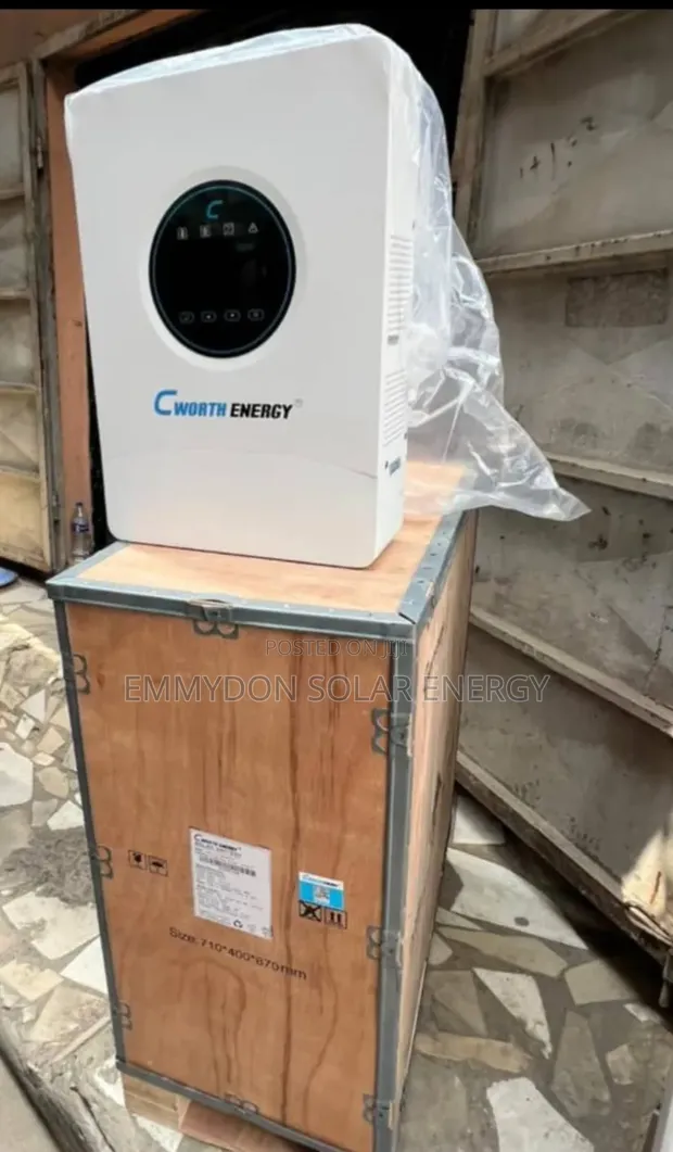 Cworth 15kWh 48V Lithium Baturi tare da Cworth 6kVA 48V Hybrid Inverter - 1