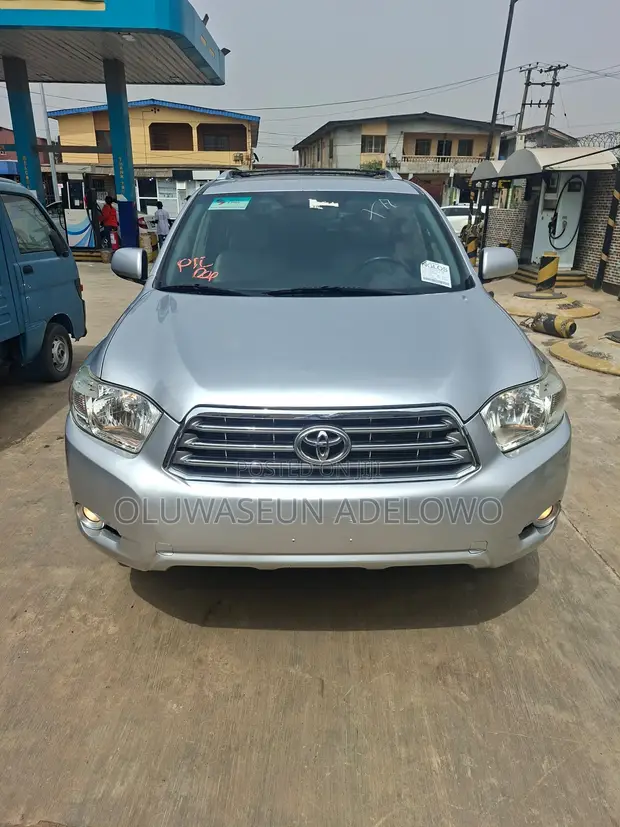 2009 Toyota Highlander Limited Silver - 1