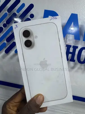 New Apple iPhone 16 256GB White