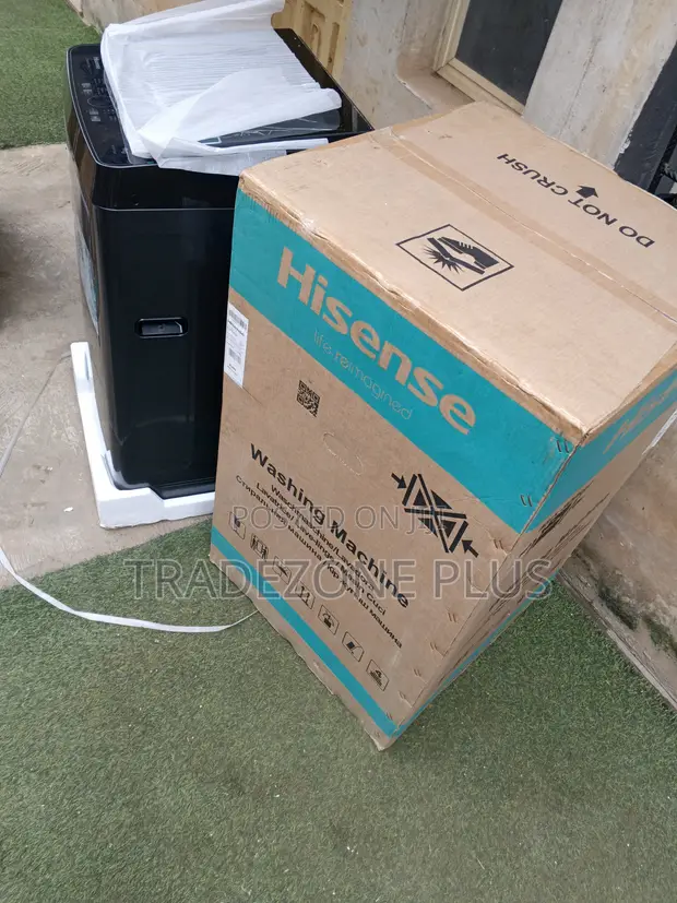 Hisense WT3K9022UB 9KG Cikakken Mai Aikin Wanki Ta Atomatik - 1