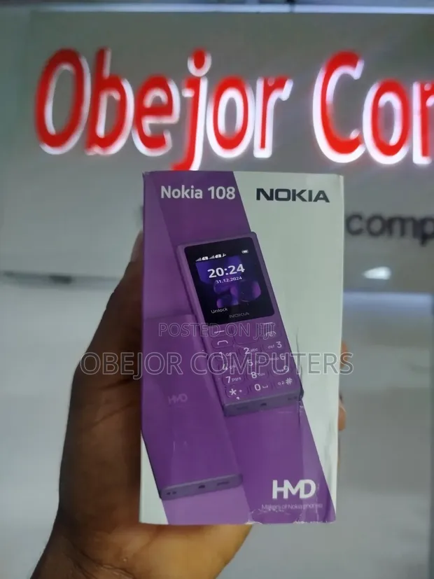 New Nokia 108 Dual SIM Black - 1
