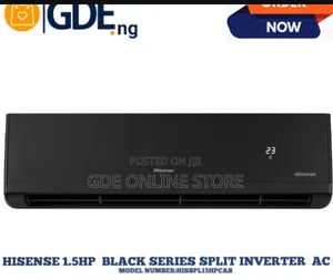 Hisense 1.5hp Black Series Split Inverter Air Conditioner