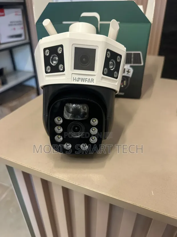 Kyamara Mai Gilashin Gani Biyu 4G PTZ Mai Amfani da Hasken Rana HD - 1