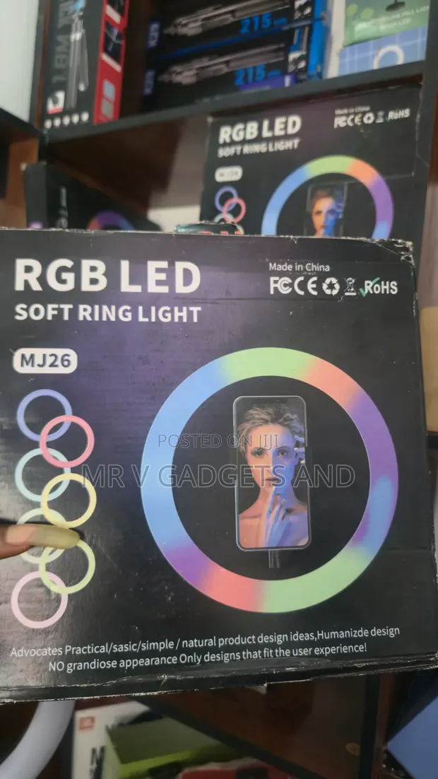 RGB LED Soft Ring Light MJ26 - 1