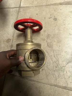 Sabo Brass Fire Hose Valve - 2-1/2" Angle Type