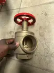 New Brass Fire Hose Valve - 2-1/2" Angle Type - 2