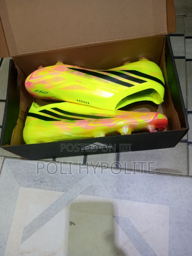 Authentic Adidas F50 Series Leather Football Boots - 1