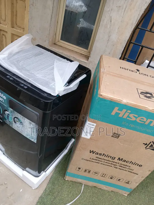 Hisense 9KG Mesin Wanki Mai Kanta Ta Atomatik - 1