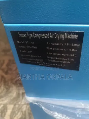 Industrial Air Dryer Chiller - Brand New