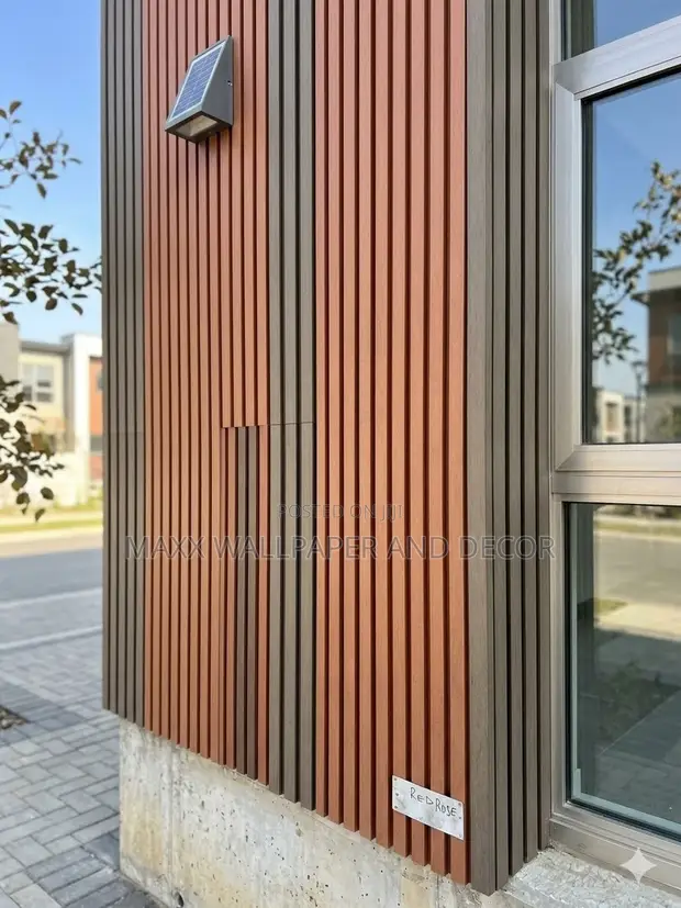 Modern Exterior Wall Slat Cladding Panels - 1