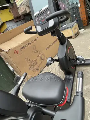 American Fitness Magnetic Recumbent Bike - Brand New