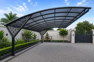Laser Cut Carport Roof