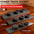 Power Track Detachable Socket - 2