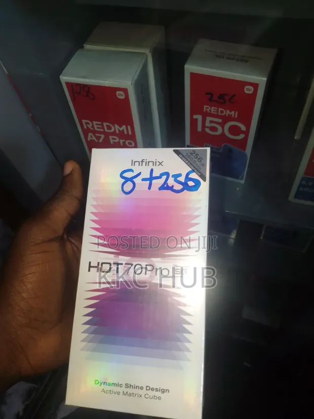 New Infinix Hot 70 Pro 5G+ 256GB Black - 1