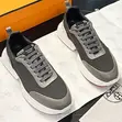 Hermes Premium Luxury Men's Sneakers - Gray - 2