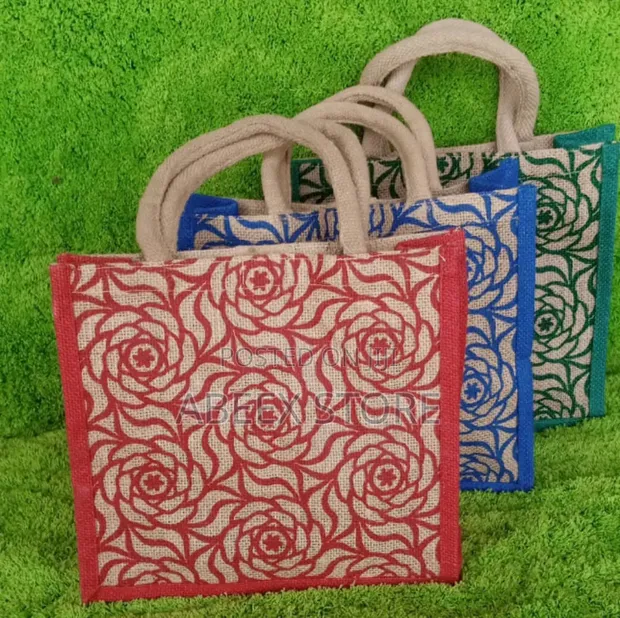 Jute Bags for Souvenirs (12pcs) - 1