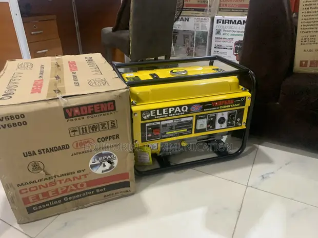 Elepaq SV6800 4.5kW Petrol Generator - 1