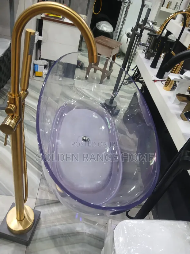Transparent Luxury Free Standing Bathtub - 1
